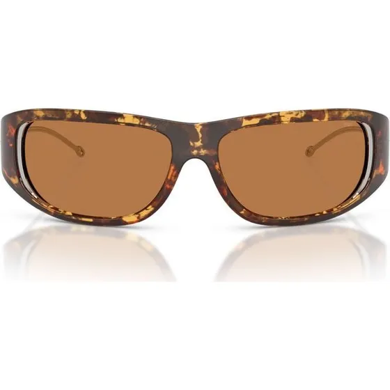 Diesel DL 3001 Gafas de Sol Unisex Habano Marrón Redondas