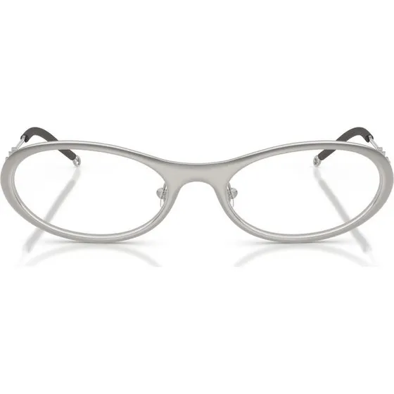 Diesel DL 5001 Gafas de Vista Unisex Ovaladas Plateadas