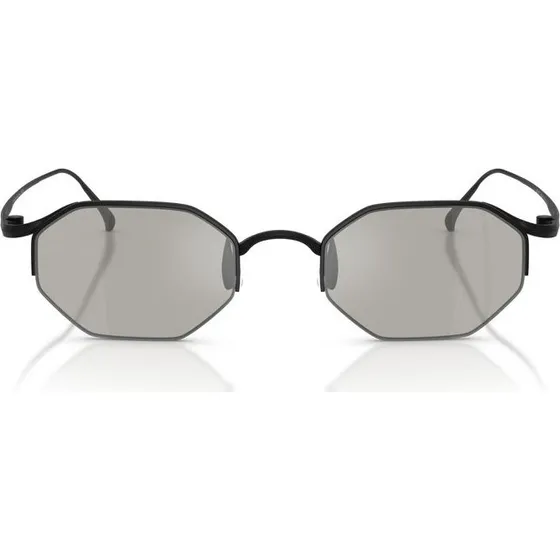 Giorgio Armani AR 6171T Gafas de Sol Hombre Geométricas Negro/Gris
