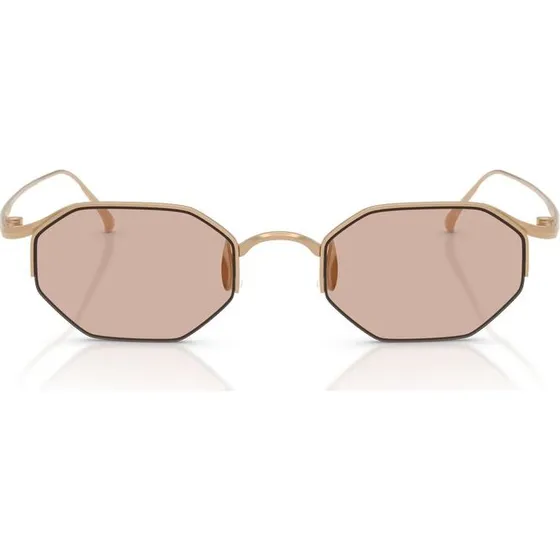 Giorgio Armani AR 6171T Gafas de Sol Geométricas de Titanio para Hombre