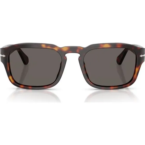 Persol PO 3386S Gafas de Sol Cuadradas Habano Gris Unisex
