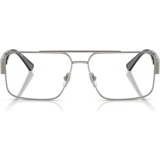 Versace VE 1308 Gafas de Vista Hombre Plata Geométricas