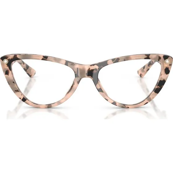 Jimmy Choo JC 3044HU Gafas de Vista Ojo de Gato Acetato Habano