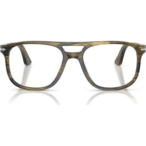 Persol Greta Po 3329v Gafas de Vista Piloto Unisex Verde
