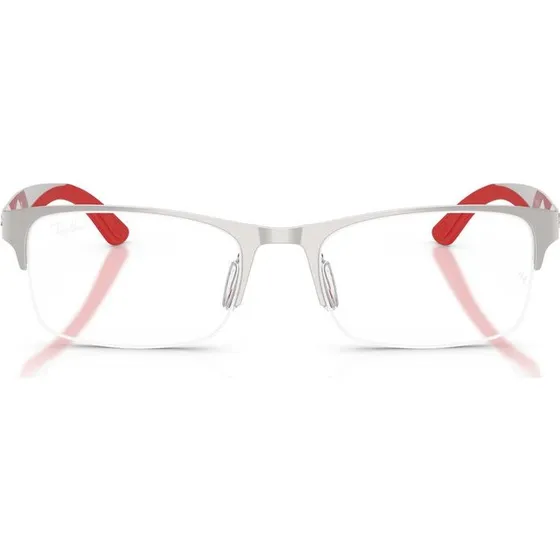 Ray-Ban RX 7551 Gafas de Vista Cuadradas de Metal Plata