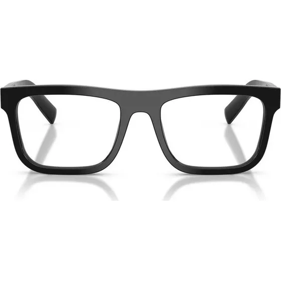 Prada PR C03V Gafas de Vista Cuadradas para Hombre - Negro