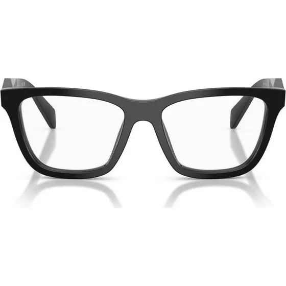 Prada PR C10V Gafas de Vista Mujer Cuadradas en Acetato Negro