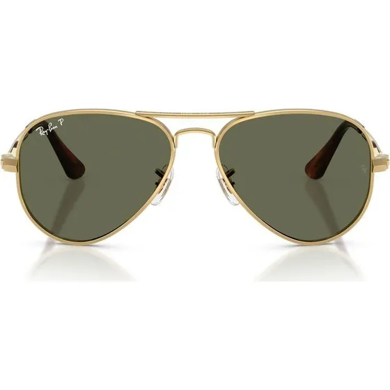 Ray-Ban RB 3925 Aviator Max Gafas de Sol Polarizadas Oro y Verde
