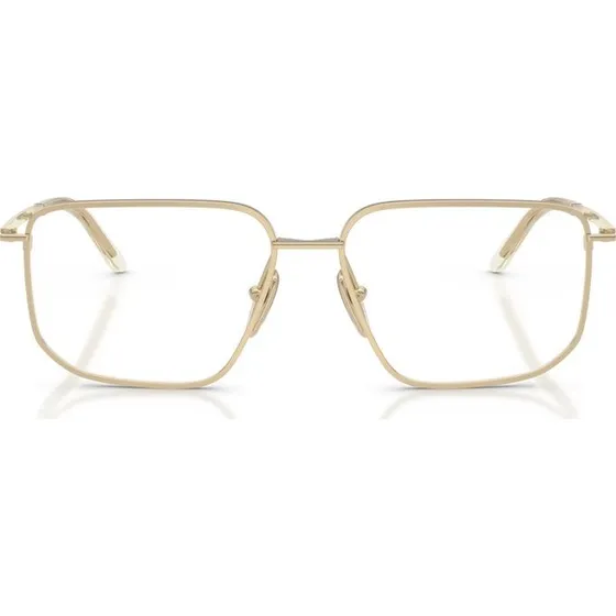 Prada PR C52V Gafas de Vista Mujer Oro Geométricas