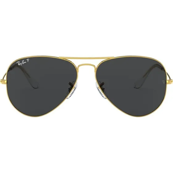 Ray-Ban Aviator RB 3025 Gafas de Sol Polarizadas Oro y Gris 55mm