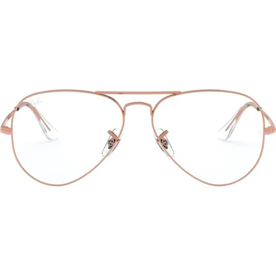 Ray-Ban Aviator Large Metal RX 6489 Gafas de Vista Unisex Oro Rosa