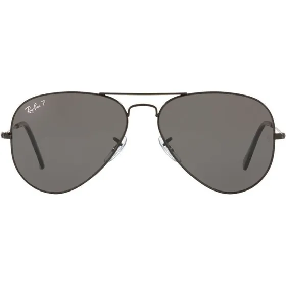 Ray-Ban RB3025 Aviator Large Metal Polarizado Negro/Gris