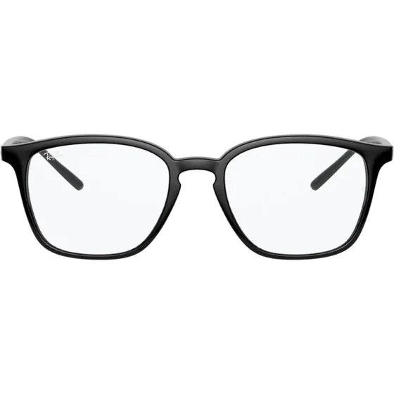 Ray-Ban RX 7185 Gafas de Vista Unisex Geométricas Negras