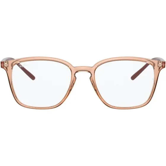 Ray-Ban RX 7185 Gafas de Vista Geométricas Marrón Unisex