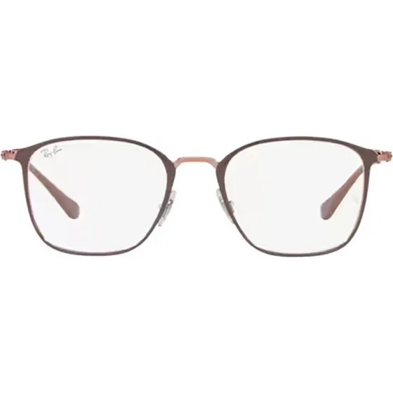 Ray-Ban RX 6466 Gafas de Vista Geométricas Marrón Unisex