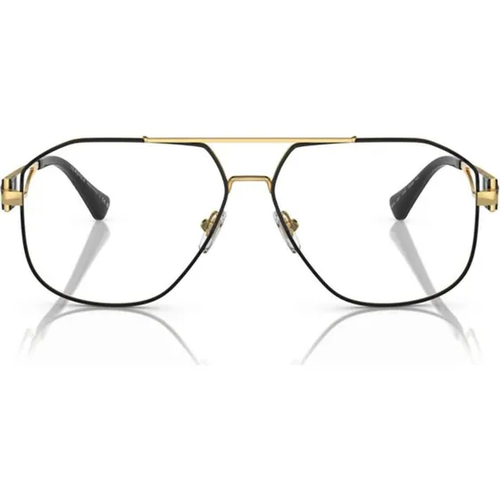 Versace VE 1287 Gafas de Vista Hombre Piloto Negro