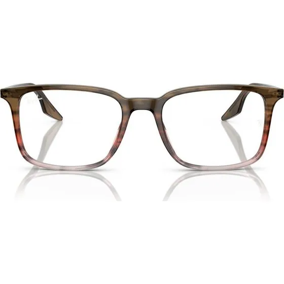 Ray-Ban RX 5421 Gafas de Vista Cuadradas Marrón Unisex