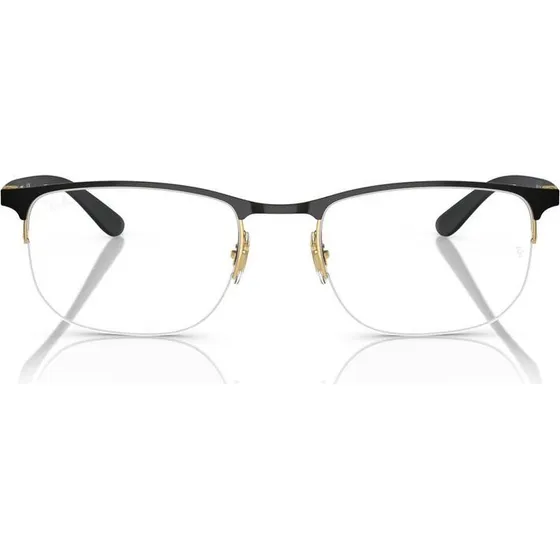 Ray-Ban RX 6513 Gafas de Vista Geométricas Unisex en Negro