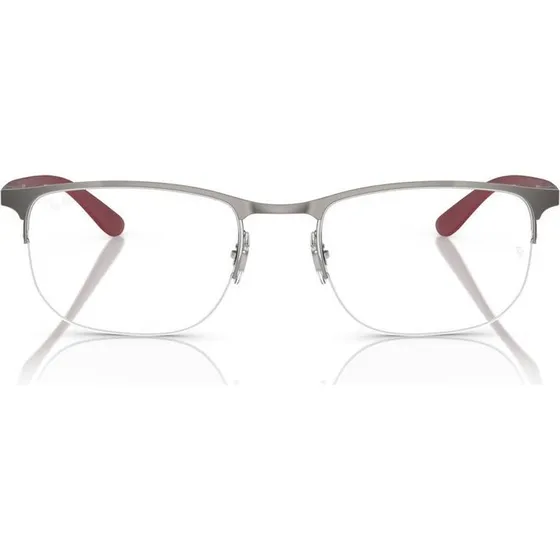 Ray-Ban RX 6513 Gafas de Vista Geométricas Gris Metalizado