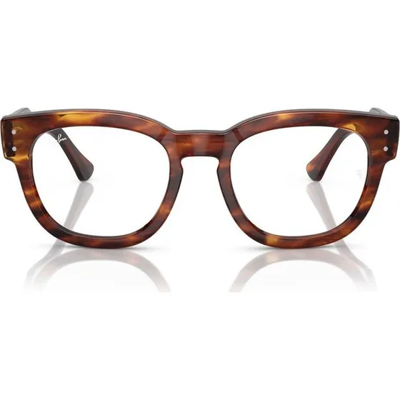 Ray-Ban Mega Hawkeye Rx 0298V Gafas de Vista Cuadradas Habano