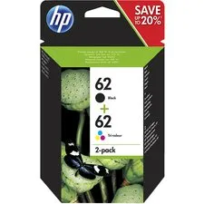 HP 62 Pack Negro + Color Original N9J71AE