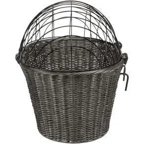 Marca Cesta Bicicleta Antracita 44x34x41 cm