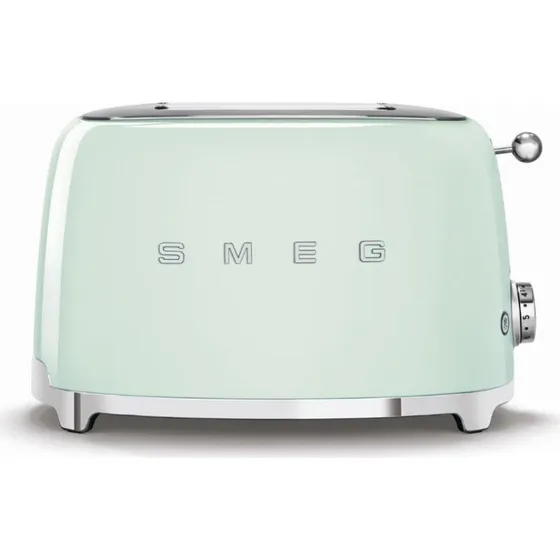 SMEG Tostadora Retro 2 Rebanadas TSF01PGEU Verde Pastel