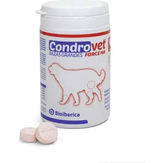 Condrovet Force HA - Suplemento Condroprotector para Perros Grandes (80 Comprimidos)