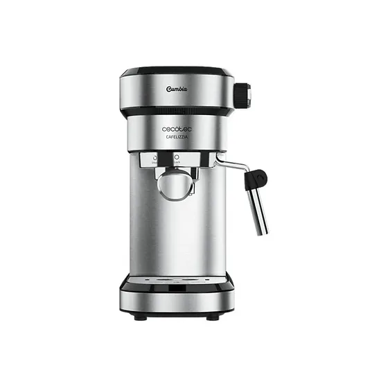 Cecotec Cafelizzia 790 Steel: Cafetera Espresso 20 Bar, 1350W, Inox
