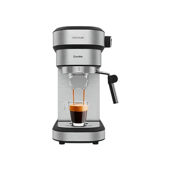 Cecotec Cafelizzia 790 Steel Duo: Cafetera Express para Café y Cápsulas
