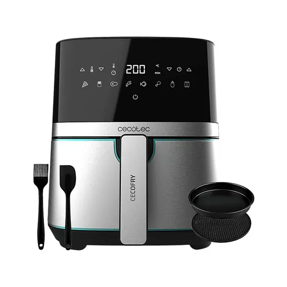 Cecotec Cecofry Full Inox Pro 5500 Freidora de Aire 5.5L 1700W
