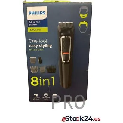 Philips MG3730/15 Recortadora 8 accesorios Negro