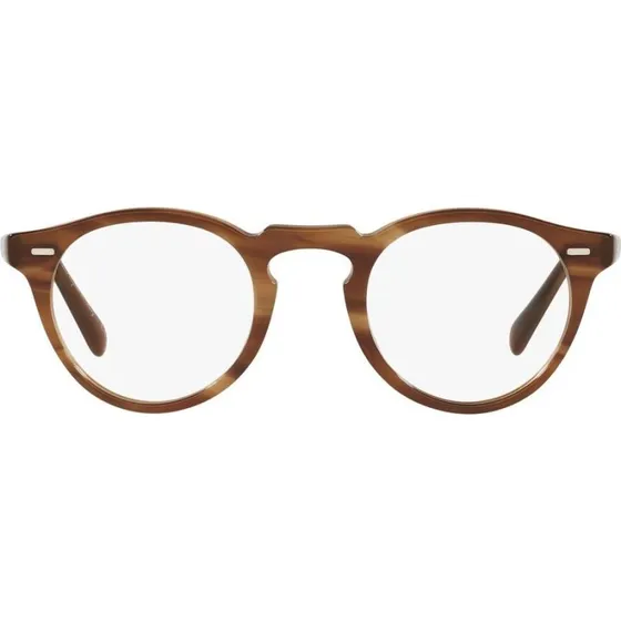 Oliver Peoples Gregory Peck OV 5186 Gafas de Vista Redondas Habano