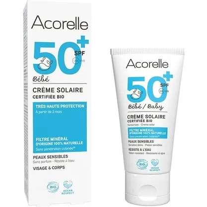 Acorelle Crema Solar Beb SPF50+ Sin Perfume 50ml