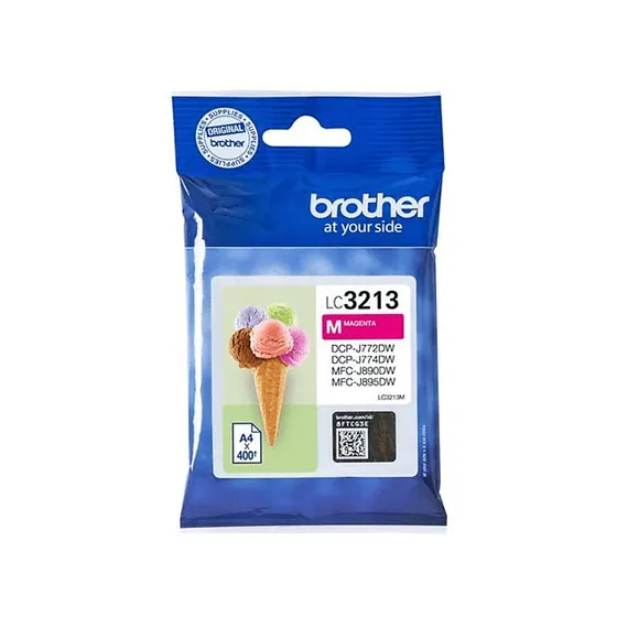 Brother LC-3213M Cartucho de Tinta Magenta Original - 400 Páginas