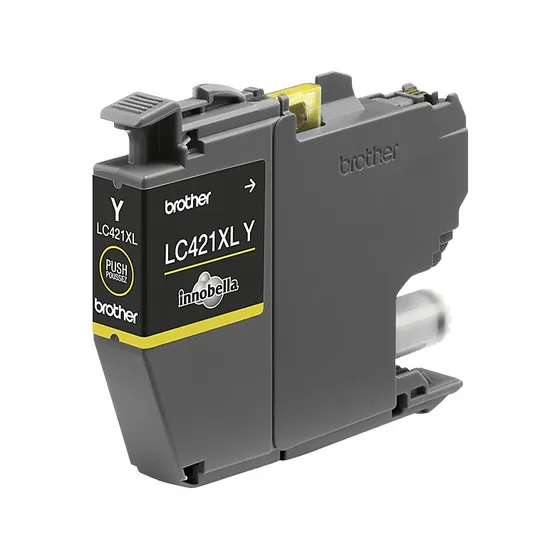Cartucho de tinta Brother LC421XLY Amarillo XL Original