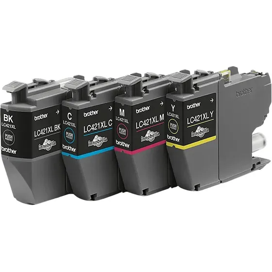 Brother LC421XLVAL Pack 4 Cartuchos de Tinta Originales