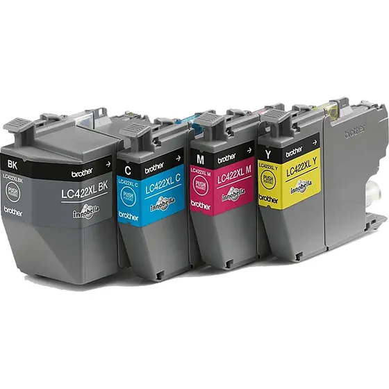 Brother LC422XLVAL Multipack de Cartuchos de Tinta Originales
