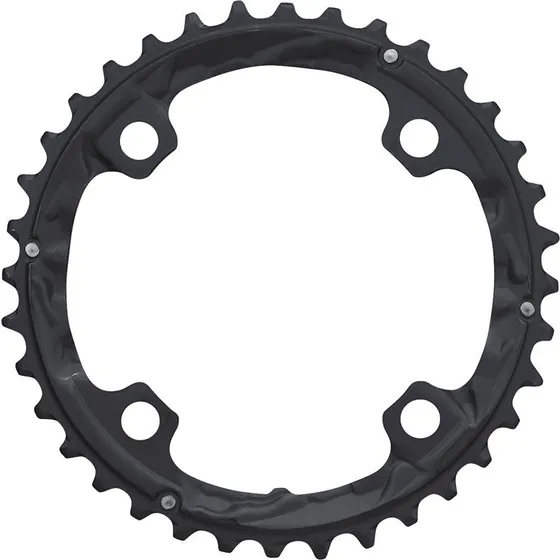 Shimano Deore XT FC-T781 Plato Intermedio 36D BCD104 Negro