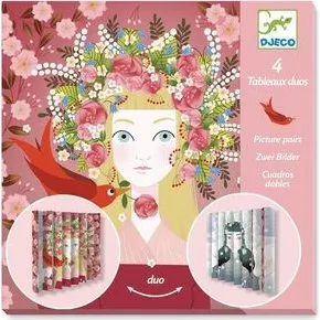 Djeco Cuadros Doble Bellas Reinas