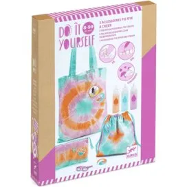 Djeco Conjunto DIY Bolsa, Bolsita y Estuche