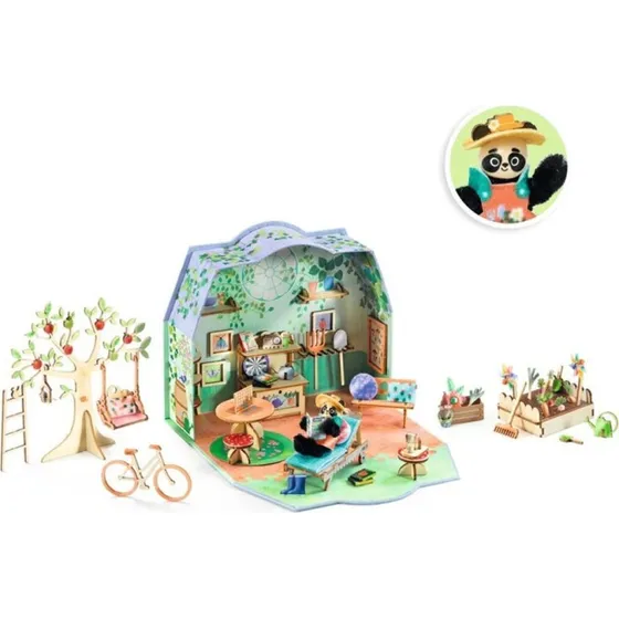 Djeco Mi House Olive - Kit Manualidades DIY