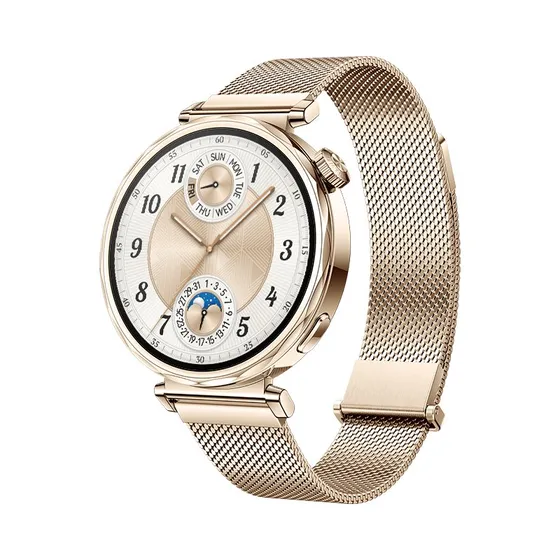 Huawei Watch GT 5 41mm con Correa Milanesa Dorada