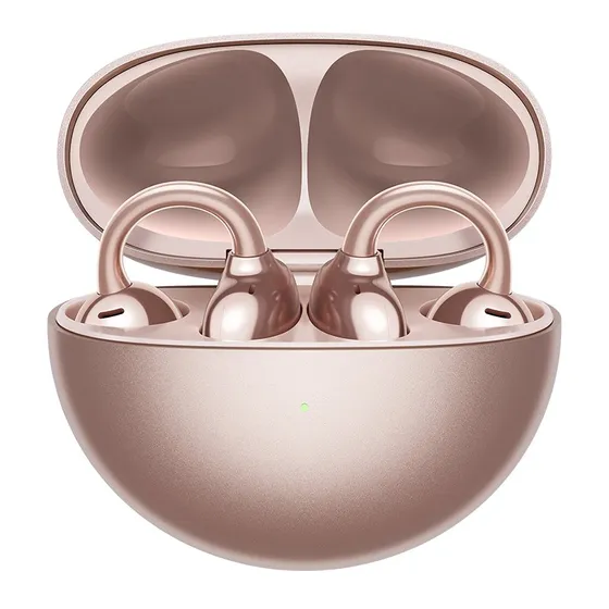 HUAWEI FreeClip Rose Gold con Estuche de Carga Inalámbrica