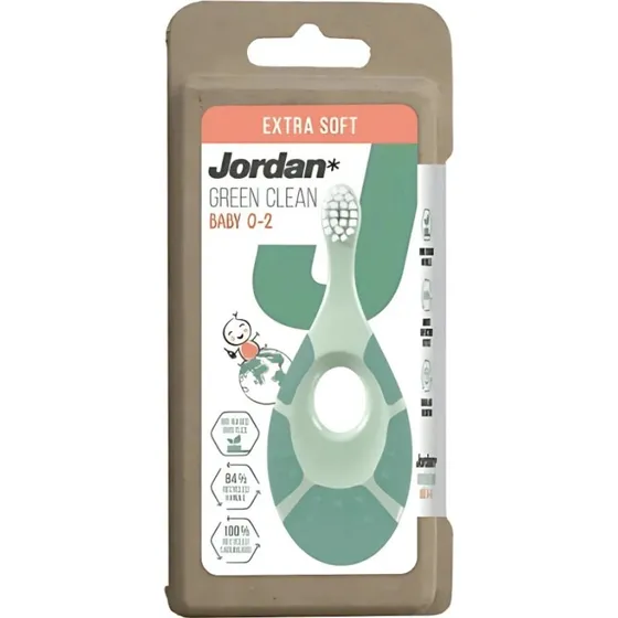 Jordan Cepillo de Dientes Green Clean Baby Extra Suave (0-2 años)