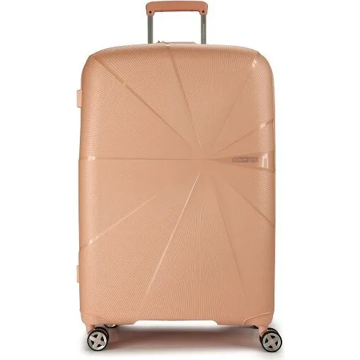 American Tourister Starvibe 77 cm Ruedas 4x360° Naranja Melocotón