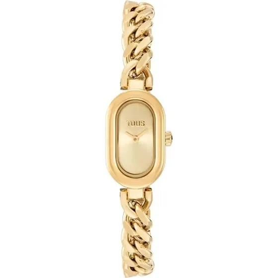 TOUS Oval Time Joya Acero Dorado 3000140200
