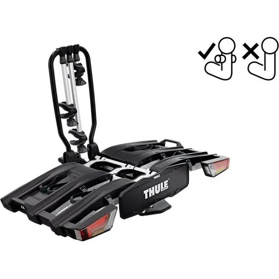 Thule EasyFold XT 966 Fix4Bike 3 Bicicletas Negro
