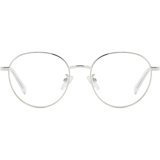 Polaroid PLD D567/G Gafas de Vista Pantos Plateadas Unisex