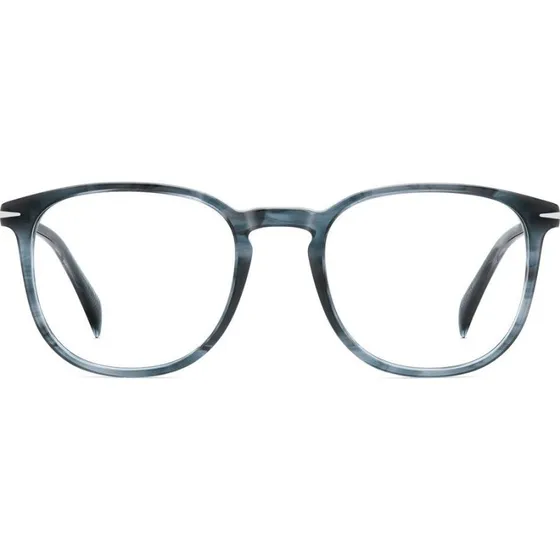 David Beckham DB 1212 Gafas de Vista Cuadradas Azules para Hombre